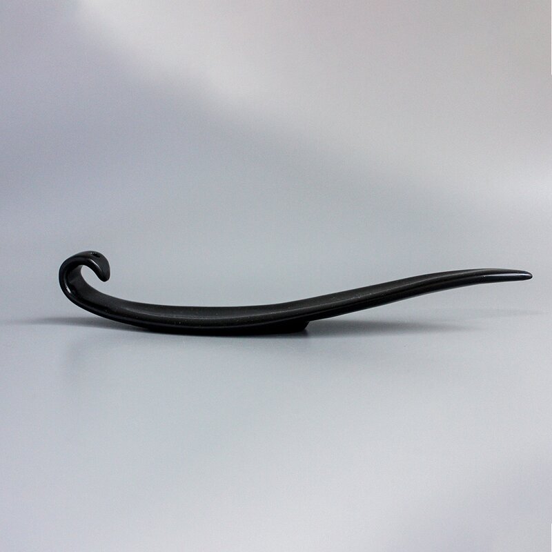 Incense Stick Holder Manufacturer - Custom Logo Black Ceramic Classic