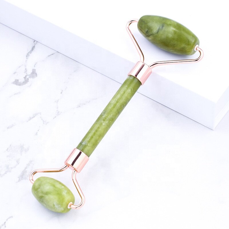 Jade Stone Massager Manufacturer - Luxury Xiuyan Natural Frictionless Gua Sha Roller