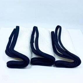 Face Towels Manufacturer - White Bamboo Fiber Makeup Remover Cloth 3pcs/set