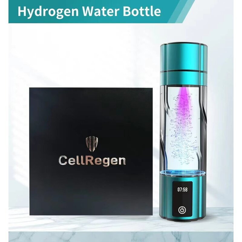 Hydrogen Water Bottle Manufacturer - Custom Logo H2 Rich Portable with SPE PEM