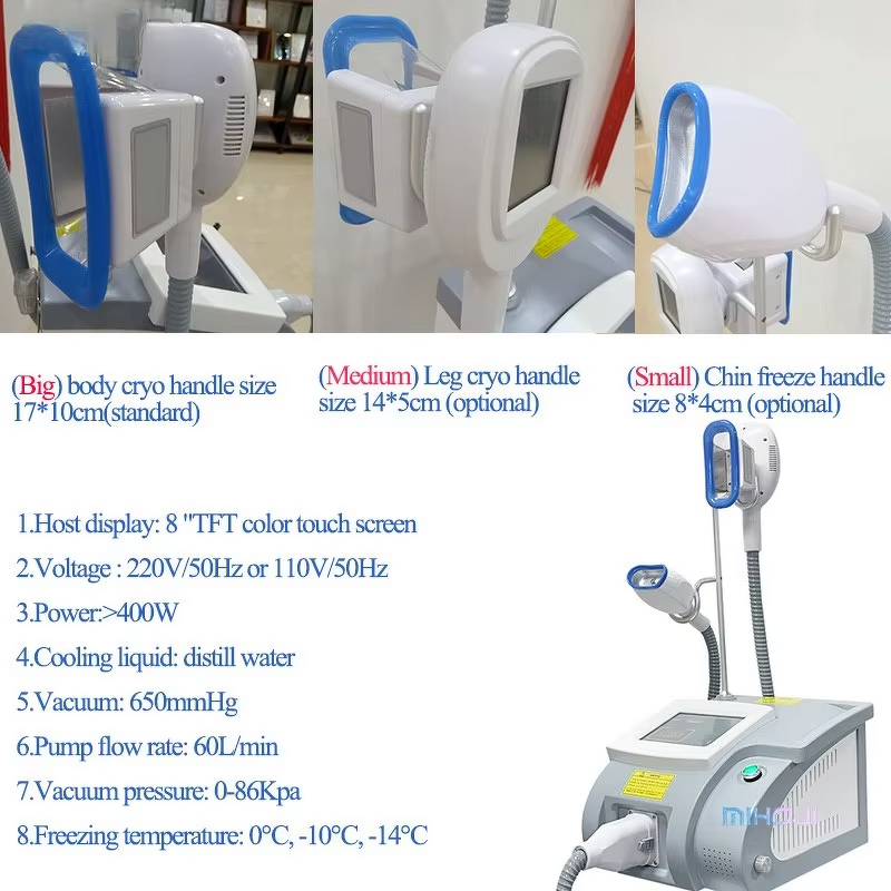 Cryotherapy Machine Manufacturer - Portable Criolipolisis Fat Freezing Vacuum with Oxygen Jet
