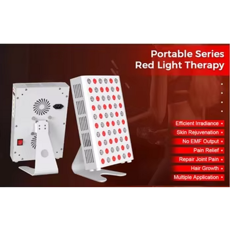 Red LED Light Therapy Panel Manufacturer - 300W Time-Saving PDT for Neck Face Lifting