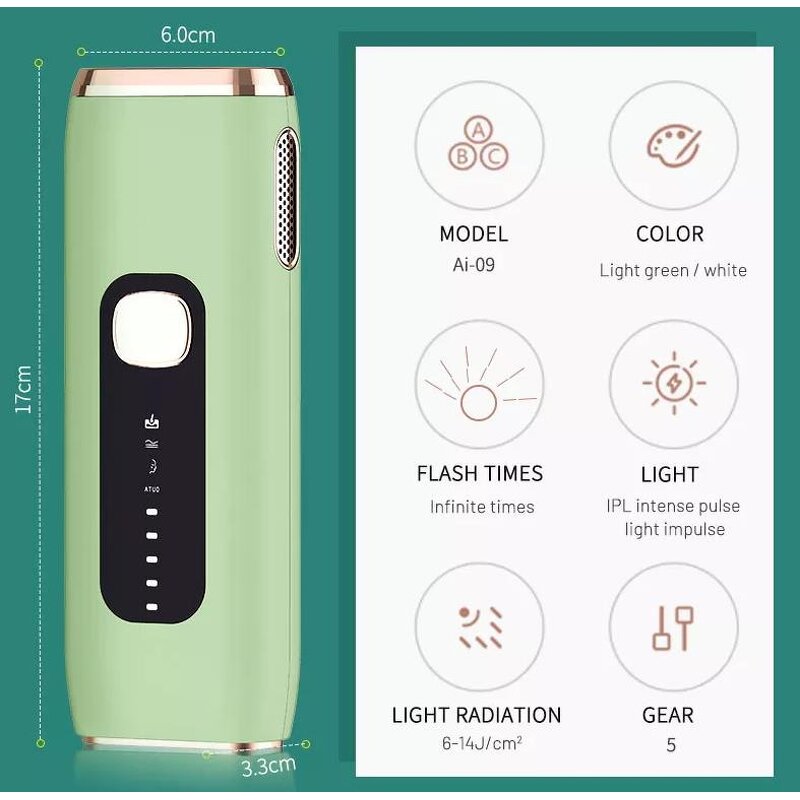 IPL Hair Removal Machine Manufacturer - SWIDA Advanced Home Use with Quartz Lamp US