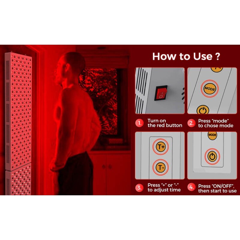 Infrared Red Light Therapy Equipment Manufacturer - 2024 Trending 2400W 660nm 850nm