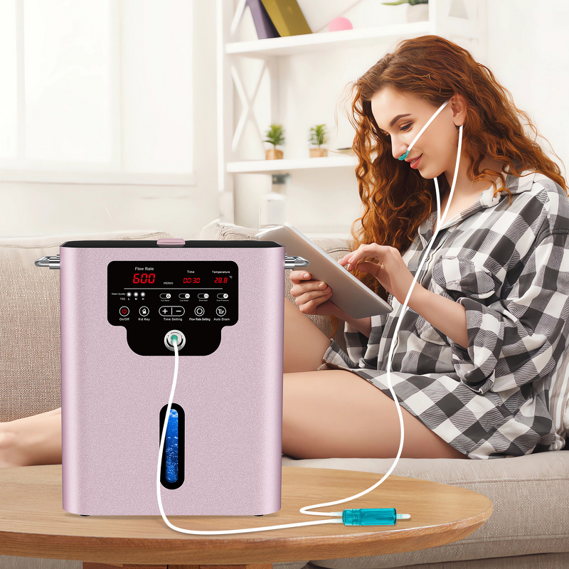Hydrogen Oxygen Inhaler Manufacturer - Electric 600ml-1500ml Adjustable with H2 Water