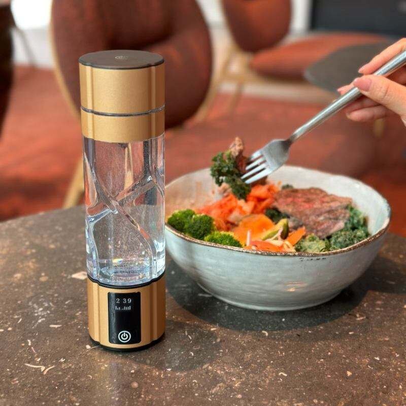 Hydrogen Water Bottle Manufacturer - Custom Logo H2 Rich Portable with SPE PEM