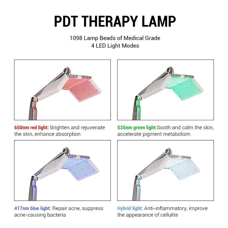 Hydro Facial Machine Manufacturer - Aqua Peeling PDT Light Therapy Convenient Plug Type