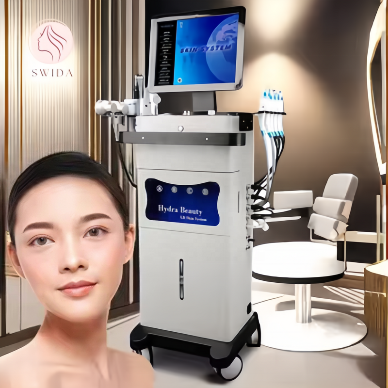 Hydra Beauty Facial Machine Manufacturer - 14-in-1 Micro Dermabrasion with Oxygen Jet US UK Plug
