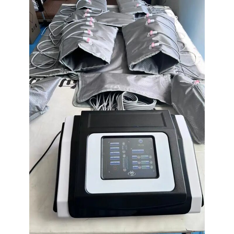 Pressotherapy Machine Manufacturer - Professional 24 Chamber Desktop 3-in-1 Far Infrared EMS