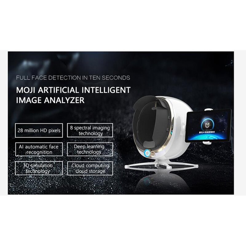 Facial Analyzer Machine Manufacturer - Hot Selling AI Intelligent 3D Skin Detector EU