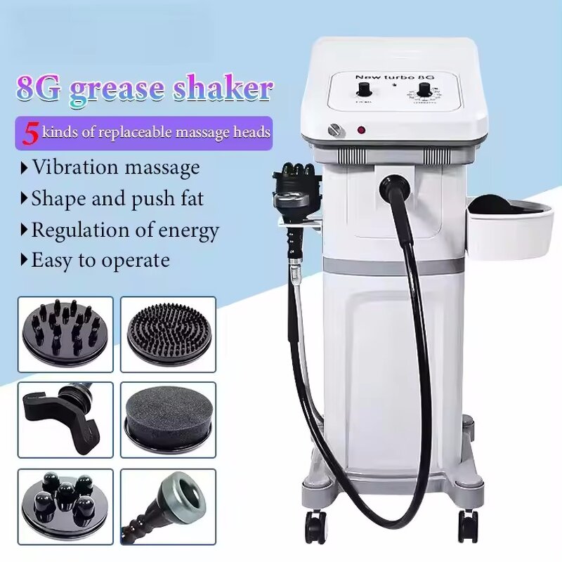 Slimming Massager Manufacturer - 2024 Latest G8 Oxygen Jet Vibrator for Body with Plugs