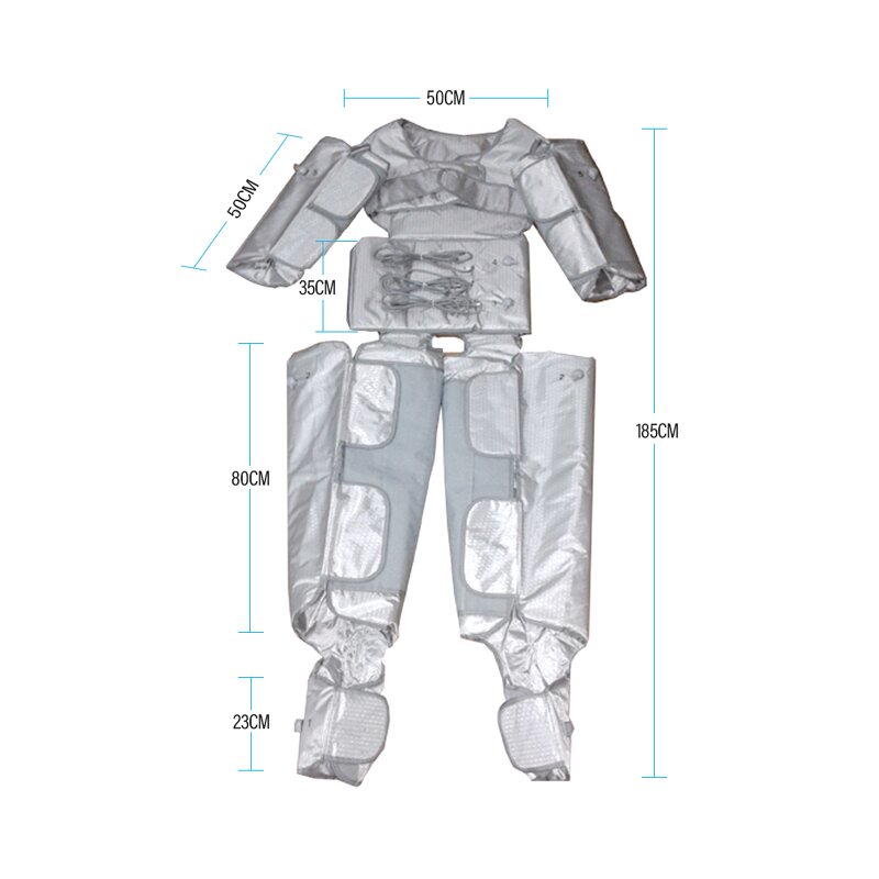 Pressotherapy Machine Manufacturer - Professional 2-in-1 Air Pressure Infrared Stainless