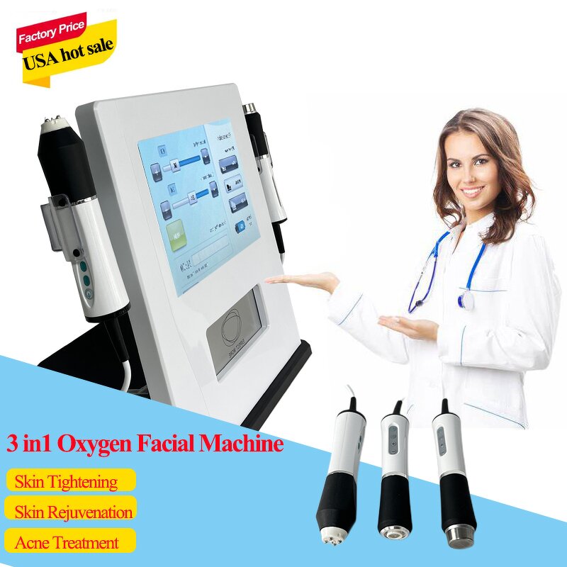 Skin Tightening Machine Manufacturer - 3-in-1 Salon Home Use CO2 RF Ultrasonic Jet IT
