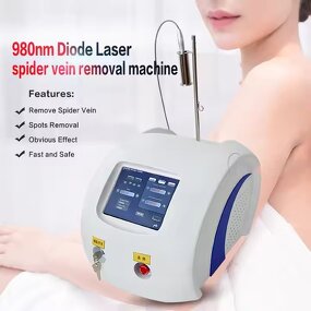Diode Laser Treatment Machine Manufacturer - Professional 980nm for Spider Veins with Plugs