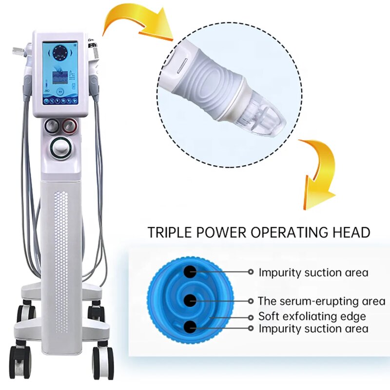Hydradermabrasion Machine Manufacturer - 6-in-1 Jet Peel for Salon Skin Tightening