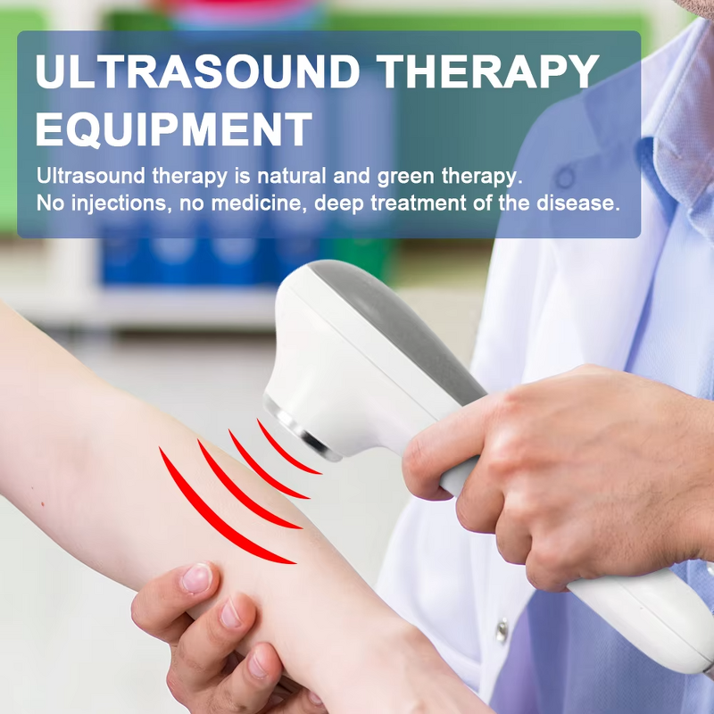 Ultrasound Therapy Machine Manufacturer - 2-in-1 1.05MHz for Muscle Pain Relief CE