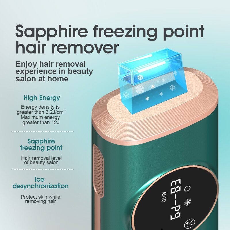 Hair Removal Device Manufacturer - SWIDA Hot Selling Home Use Ice Cool Facial Remover