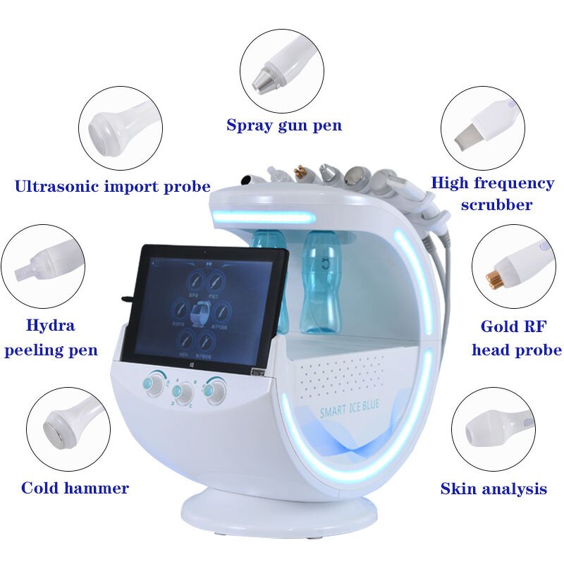 Facial Machine Manufacturer - Hydra Beauty 7-in-1 Diamond Peel RF with Oxygen Jet US/IT