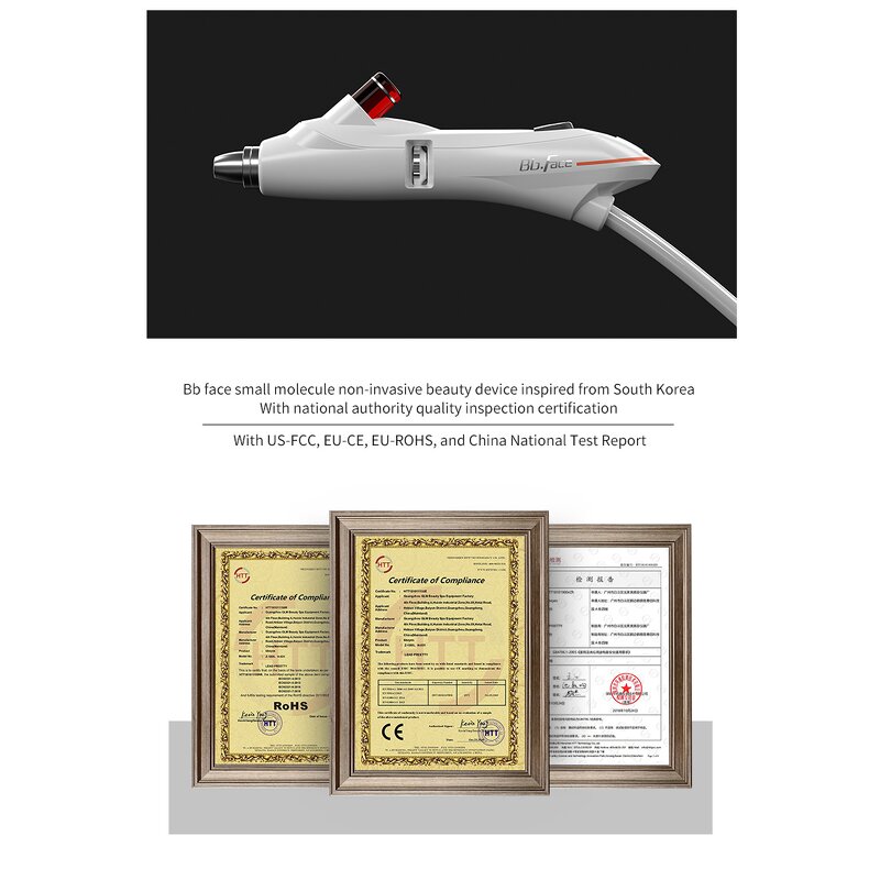 BB Face Beauty Device Manufacturer - 2024 Portable Hot Selling Mesotherapy for Skin Rejuvenation