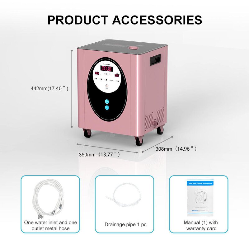 Hydrogen-Rich Water Shower Machine Manufacturer - SWIDA Full Body 3000ml 3800ppb