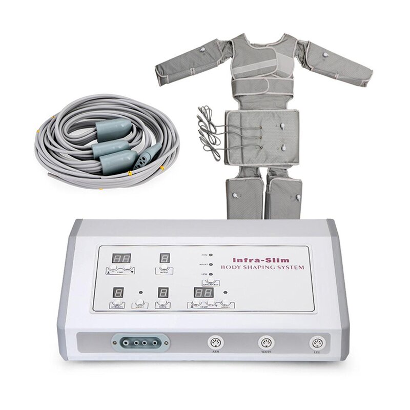 Pressotherapy Machine Manufacturer - Professional 2-in-1 Air Pressure Infrared Stainless