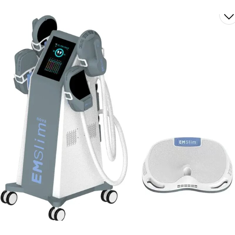 EMS Muscle Sculpting Machine Manufacturer - New 4-Handle Neo Slim RF Standing for Feet