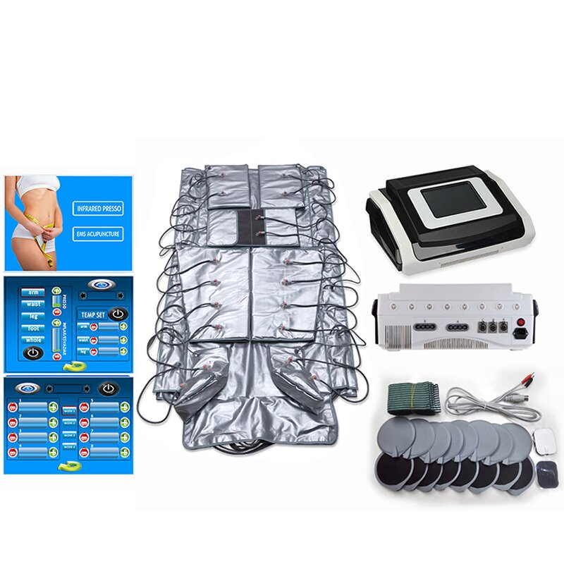 Pressotherapy Machine Manufacturer - Professional Desktop 3-in-1 Far Infrared EMS for Body