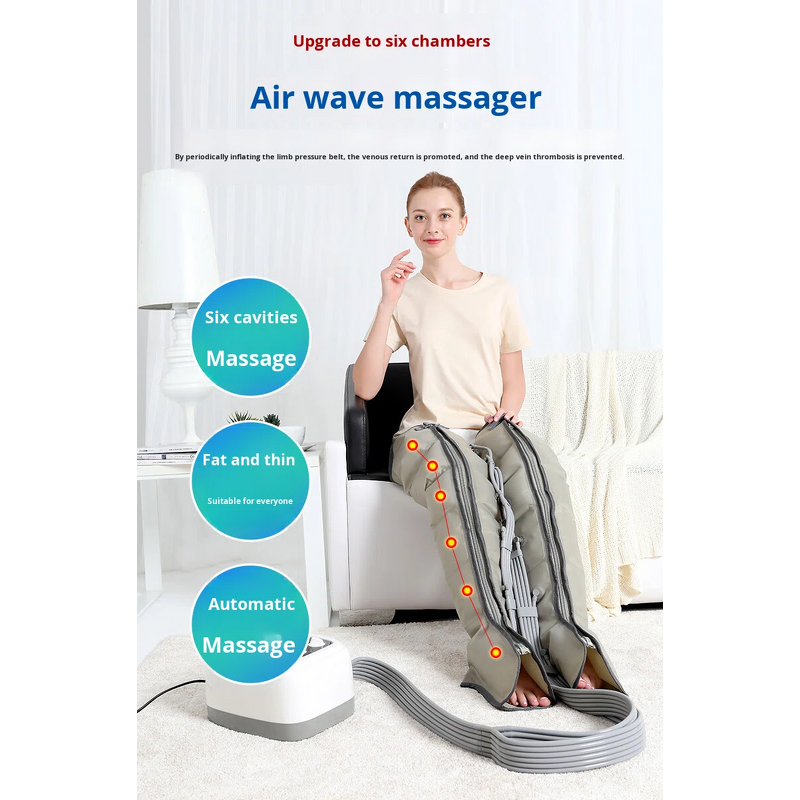 Leg Massage Boots Manufacturer - TPU Material Full Body Air Compression Physiotherapy