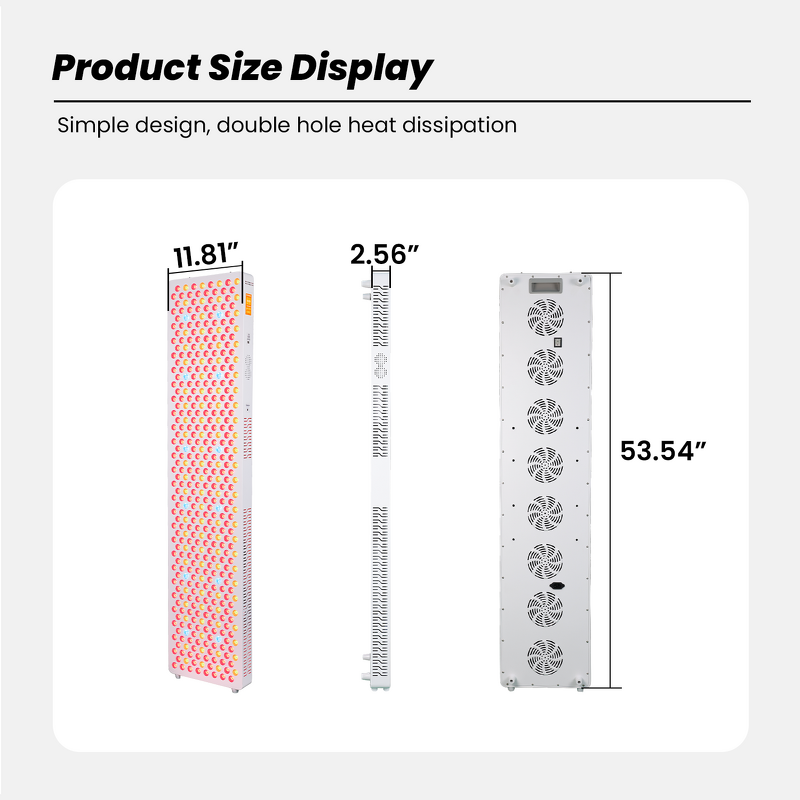 IDEATHERAPY RLPRO450max-X2 Panel Manufacturer - 9 Wavelengths High Irradiance Full Body Bed Therapy Tool