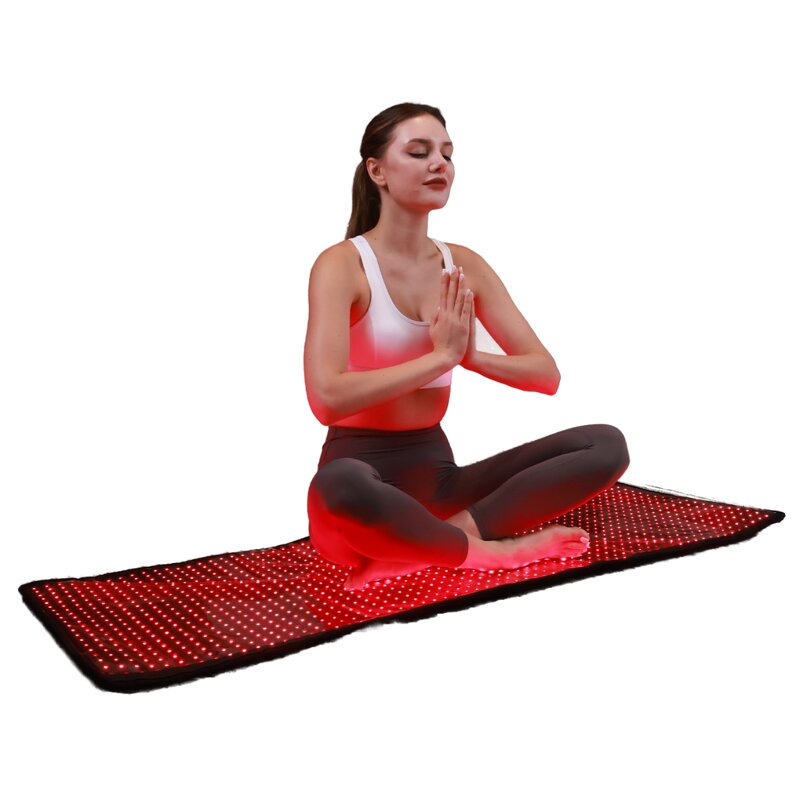 IDEATHERAPY Red Light Therapy Blanket Manufacturer - 660/850Nm Full Body Wrap Infrared Yoga Mat Tool