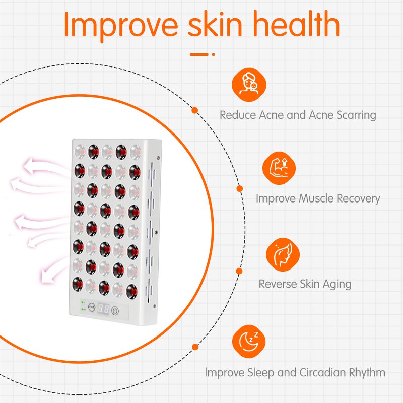 Handheld Portable Light Therapy Manufacturer - OEM 660/850nm Therapeutic Heating Travel Device Tool