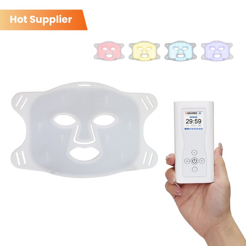 IDEATHERAPY TLM200-J02 Led Mask Manufacturer - Quad-Chip Medical Grade Silicone Red Light Therapy Tool