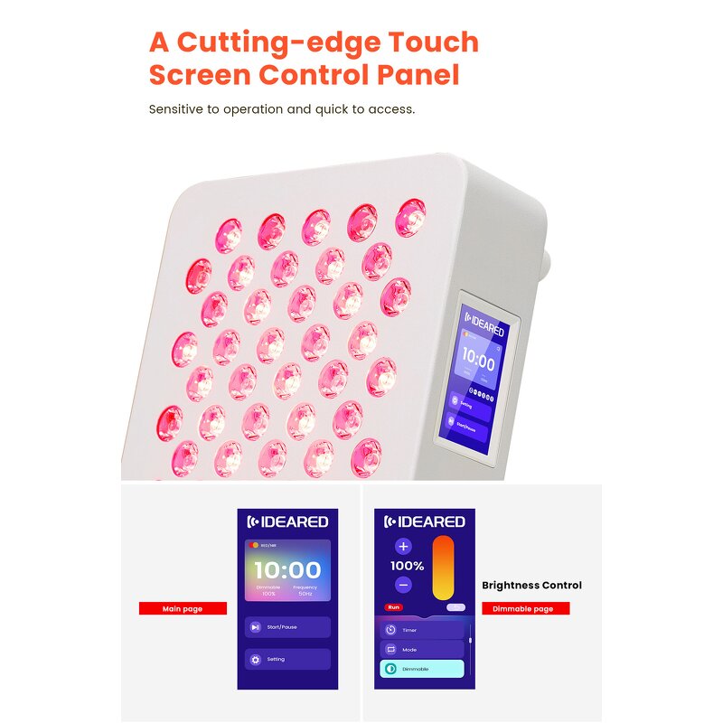 6000w Full Body Red Therapy Light Manufacturer - LCD Controller 660/850nm Home Salon Machine Tool