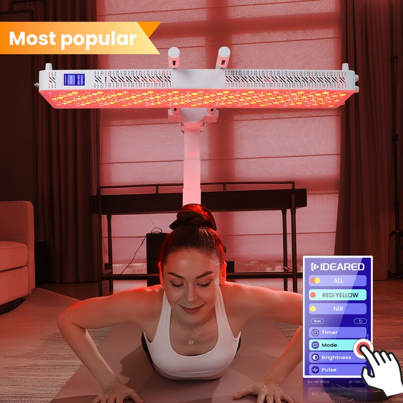 IDEATHERAPY RL300-7CH Panel Manufacturer - 7 Wavelengths High Irradiance Full Body Red Light Tool