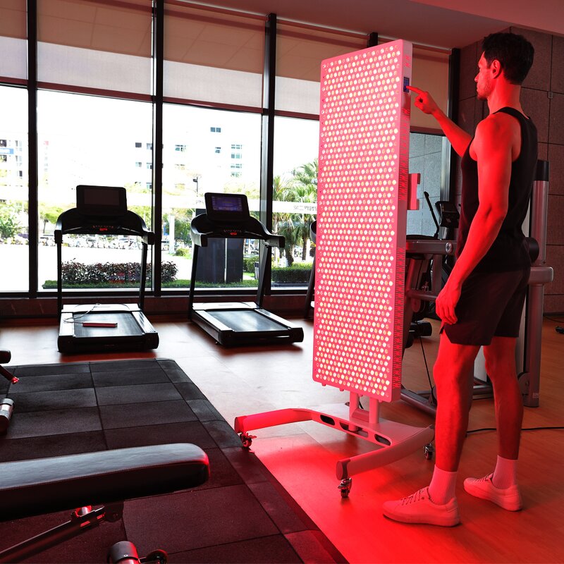 Dual Chip LED Light Therapy Instrument Manufacturer - Red Near-infrared Standing Beauty PDT Panel Tool