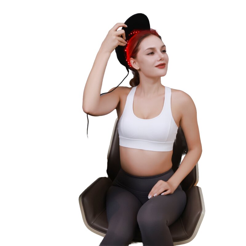 IDEATHERAPY Portable Red Light Cap Manufacturer - 660/850nm Hair Growth Led Yoga Therapy Tool