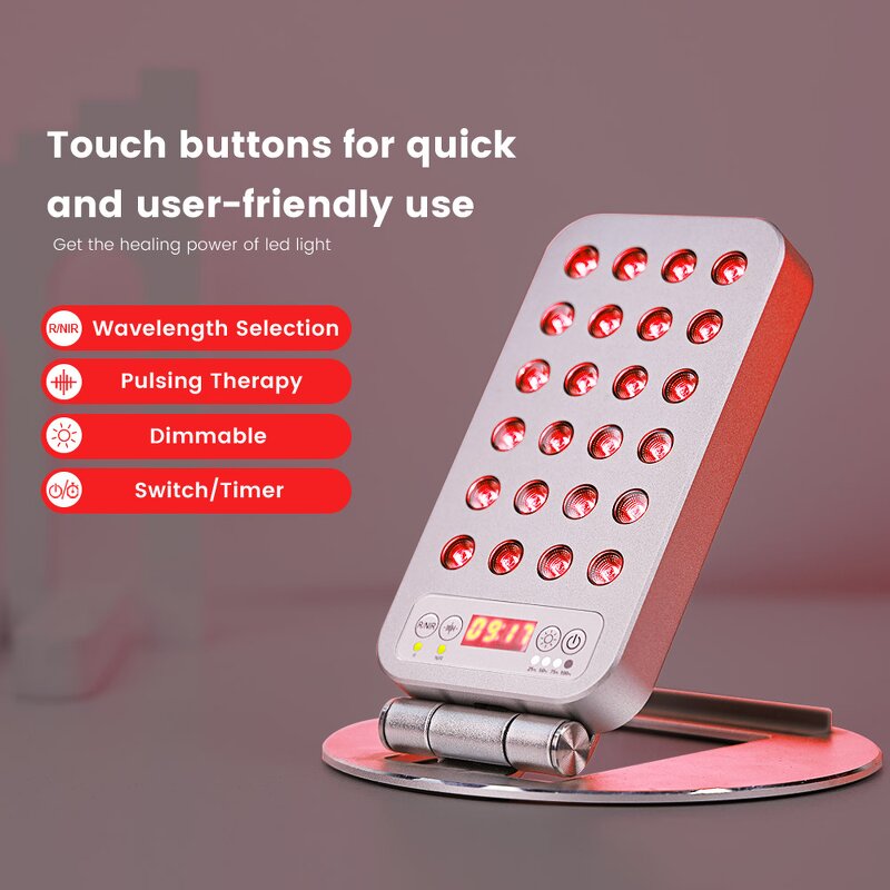 RTL15-D Handheld LED Panel Manufacturer - 15pcs 10000mAh Button New Innovation Infrared Lamp Tool