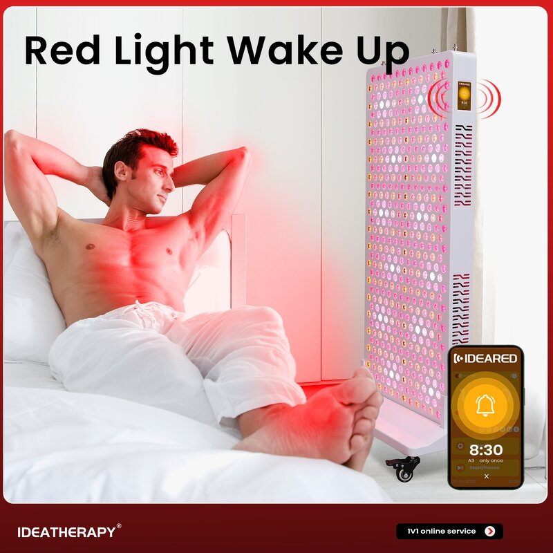 IDEATHERAPY RLPRO600 Panel Manufacturer - 9 Wavelengths High Irradiance Full Body Red Light Therapy Tool