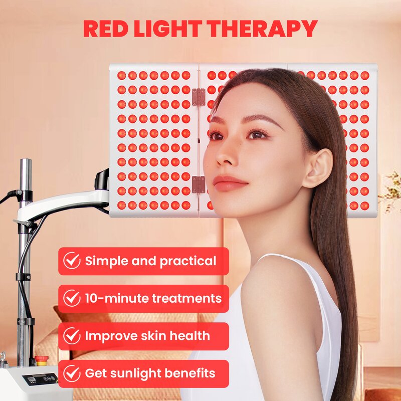 Medical Grade Red Light Therapy Panel Manufacturer - 660/850nm Full Body Infrared Led Stand Tool