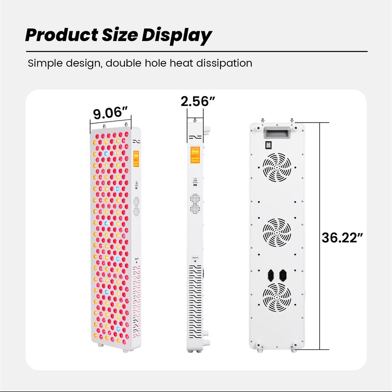 APP 9Spectrum Light Therapy Panel Manufacturer - 1080w Music PDT LED Red Infrared Full Body Tool