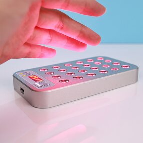 RTL15-D Handheld LED Panel Manufacturer - 15pcs 10000mAh Button New Innovation Infrared Lamp Tool