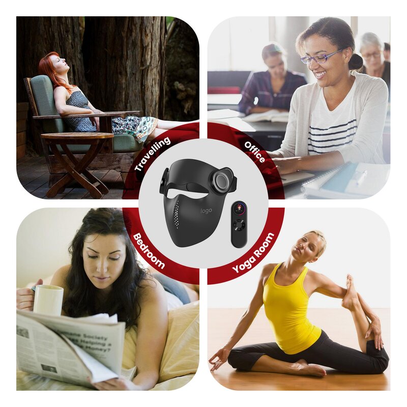 5D Red Light Therapy Device Manufacturer - 460-1064nm CE Handheld Silicone Salon Home Led Mask Tool