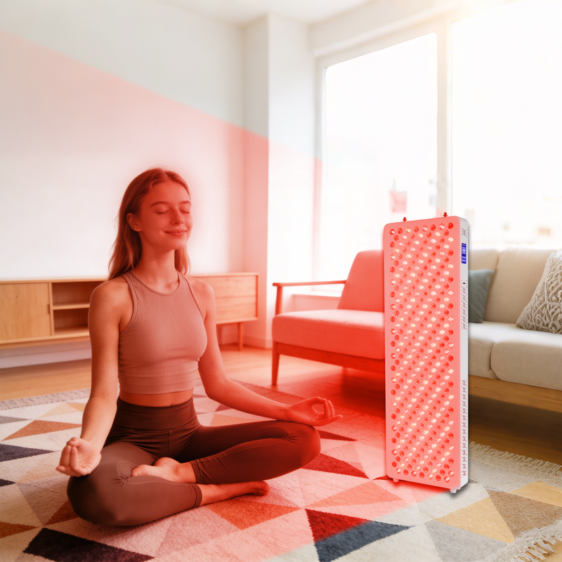 IDEATHERAPY Half-body Red Light Panel Manufacturer - 92CM 30OPCS 5W LED 590nm Yellow Light Therapy Tool