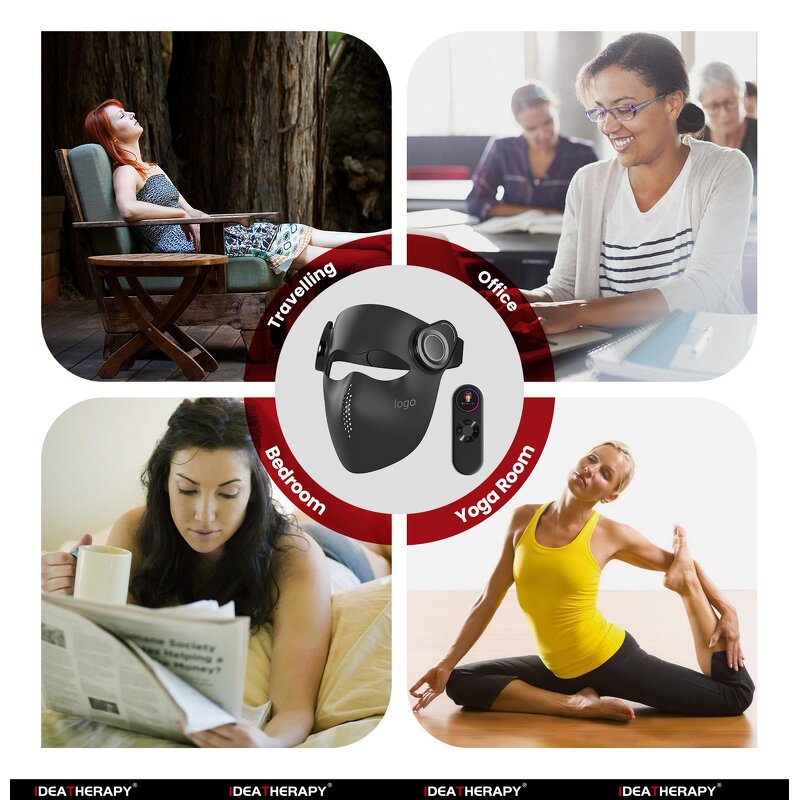 Medical Grade Wireless Led Therapy Mask Manufacturer - 1064/850/665/460nm Health Care Red Light Tool