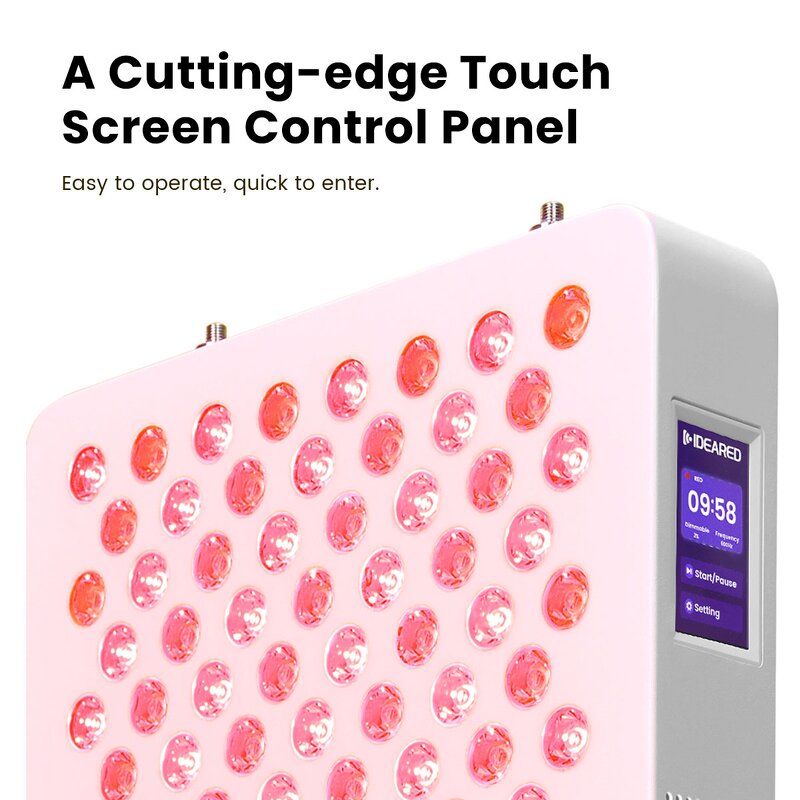 Portable Red Therapy Light Device RL12 Manufacturer - 27pcs 660/850nm 9.98W Home Spa Skin Care Tool