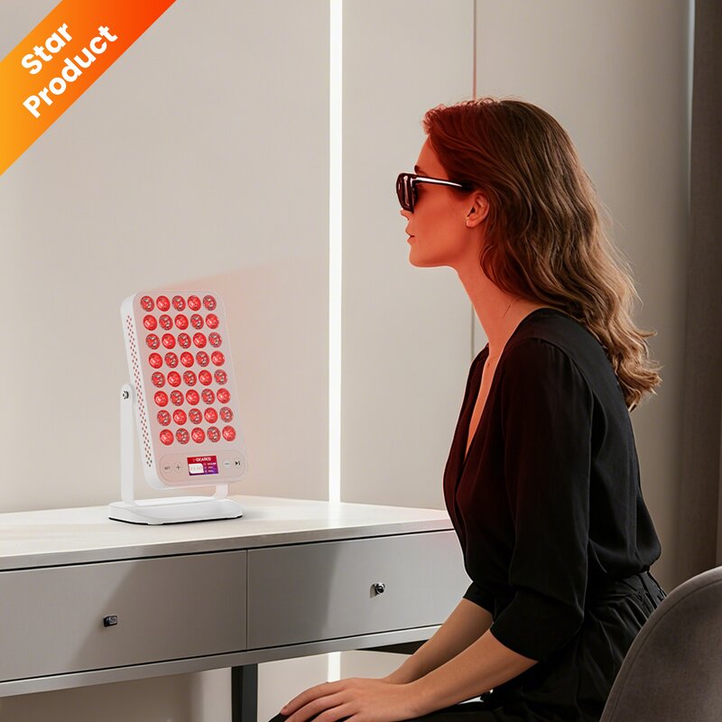 IDEATHERAPY Beauty Wand RL05-H Manufacturer - Heat Vibrate Red Light Therapy EMS Microcurrent Tool