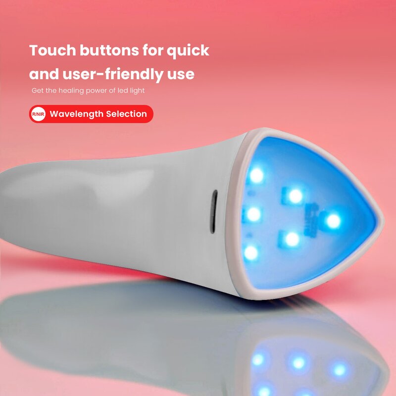 Portable Red Light Therapy Bulb Manufacturer - Ideatherapy Dual Chips 660/810/850nm Infrared LED Tool