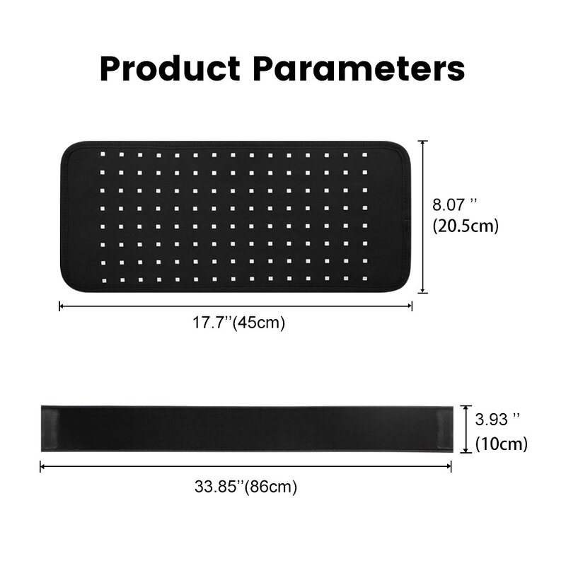 PDT Red Light Therapy Belt Manufacturer - 120pcs Leds 660/850nm Wearable Infrared Full Body Pad Tool