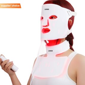 Silicone Beauty Mask TLM200-K Manufacturer - Hot-Seller 510K Certificates Face Neck Home Clinic LED Tool