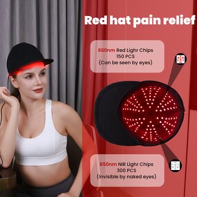 IDEATHERAPY Laser Hat Manufacturer - OEM ODM Red 660nm NIR 850nm Light Therapy Red Light Cap Tool